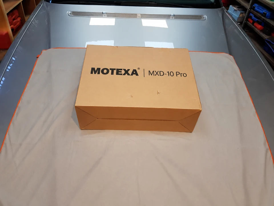 Verpackungsdarstellung des MOTEXA MXD-10 Pro