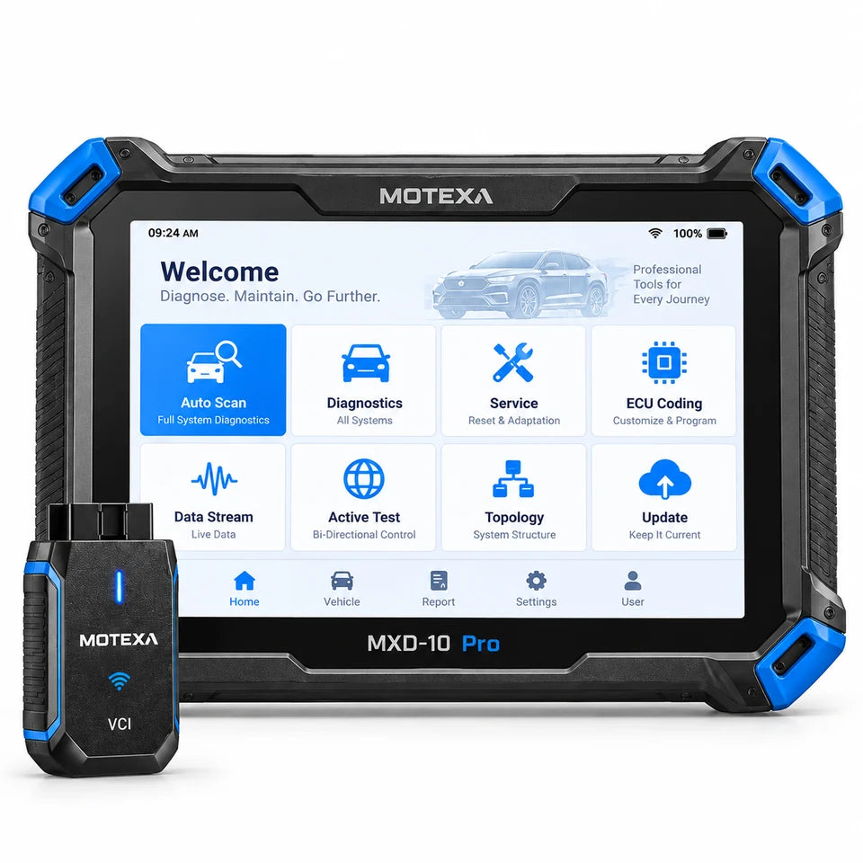 MOTEXA MXD-10 Pro Diagnose-Tablet mit VCI-Adapter